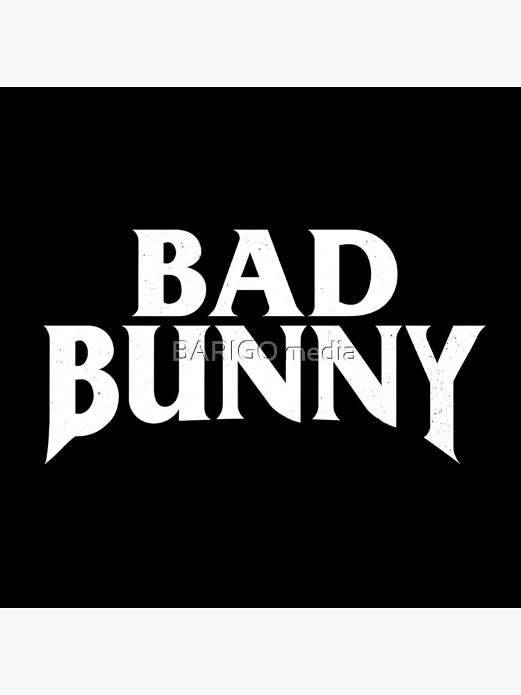 artwork Offical Bad Bunny Merch