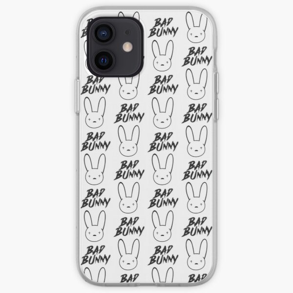 Bad Bunny Logo iPhone Soft Case RB3107 product Offical Bad Bunny Merch