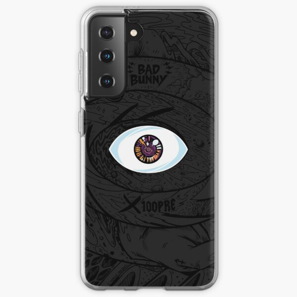 Bad Bunny X100Pre Eye Album Cover Samsung Galaxy Soft Case RB3107 product Offical Bad Bunny Merch