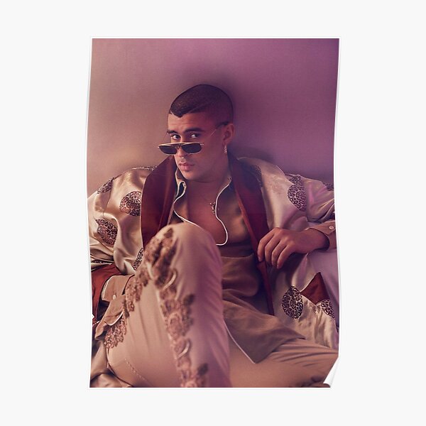 Sản phẩm Bad Bunny Poster RB3107 Offical Bad Bunny Merch