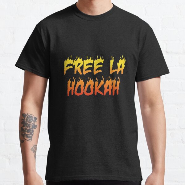 Free La Hookah Bad Bunny Classic T-Shirt RB3107 product Offical Bad Bunny Merch