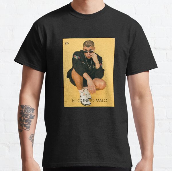 Bad Bunny Loteria Card Classic T-Shirt RB3107 product Offical Bad Bunny Merch