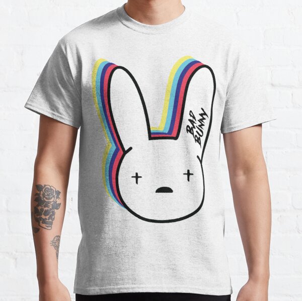 Bad Bunny Logo Classic T-Shirt RB3107 product Offical Bad Bunny Merch