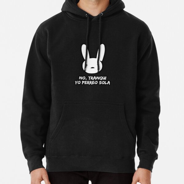 Bad Bunny - Yo Perreo Sola Pullover Hoodie RB3107 product Offical Bad Bunny Merch