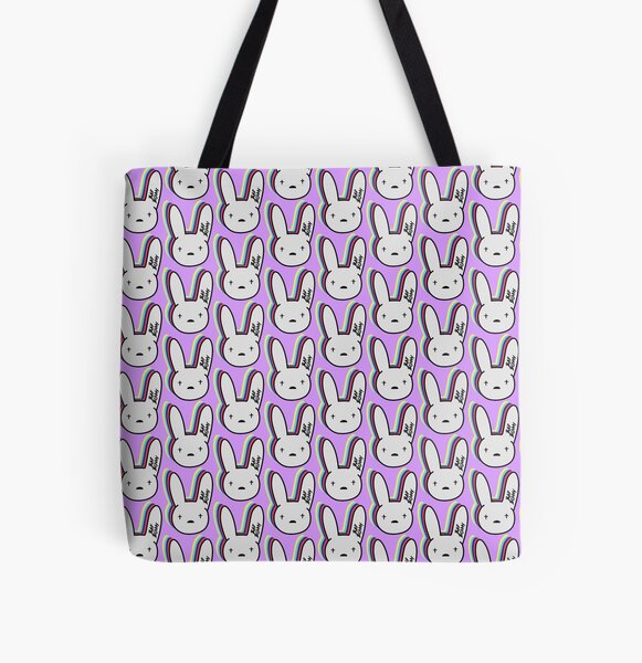 Bad Bunny Logo All Over Print Tote Bag RB3107 product Offical Bad Bunny Merch