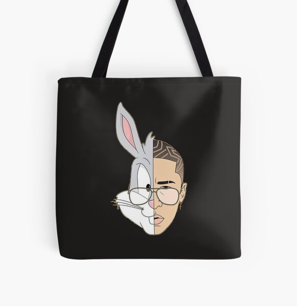 BAD BUNNY All Over Print Tote Bag RB3107 product Offical Bad Bunny Merch