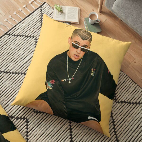 Bad Bunny Shoot Floor Pillow RB3107 product Offical Bad Bunny Merch