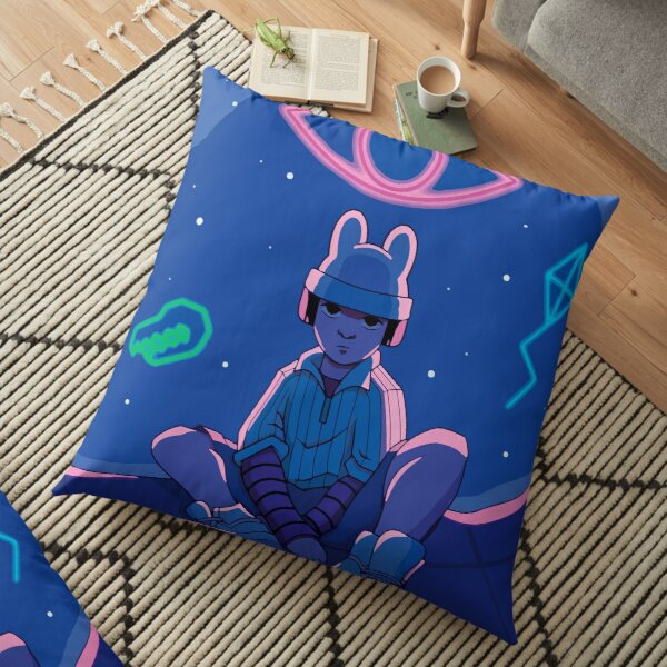 Bad bunny Floor Pillow RB3107 product Offical Bad Bunny Merch