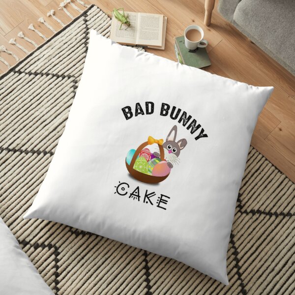 Bad Bunny Cake Floor Pillow RB3107 product Offical Bad Bunny Merch