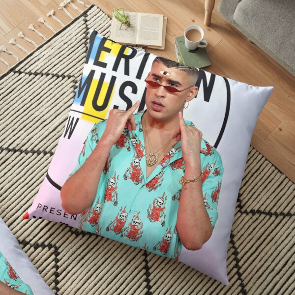 BAD BUNNY AWARDS Floor Pillow RB3107 product Offical Bad Bunny Merch