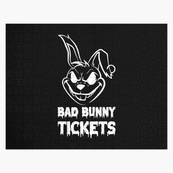 bad bunny tickets Jigsaw Puzzle RB3107 product Offical Bad Bunny Merch