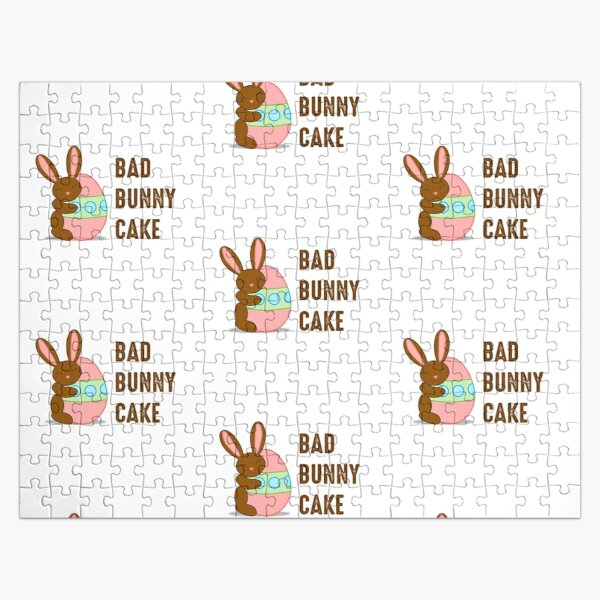 Bad Bunny Cake Jigsaw Puzzle RB3107 product Offical Bad Bunny Merch