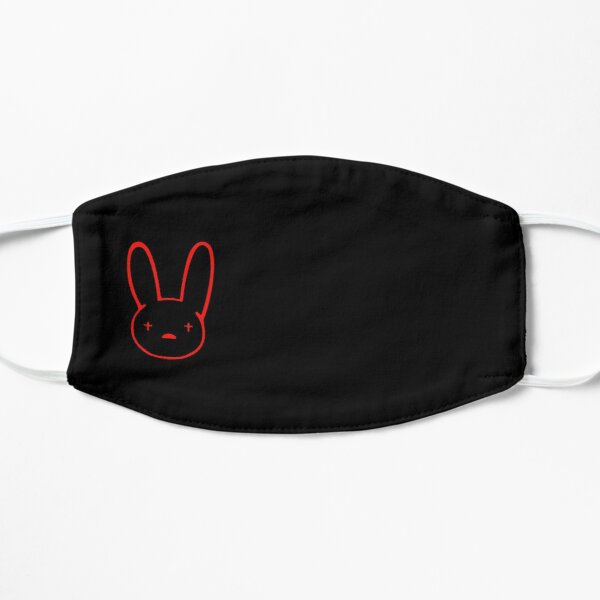 Bad Bunny Flat Mask RB3107 product Offical Bad Bunny Merch
