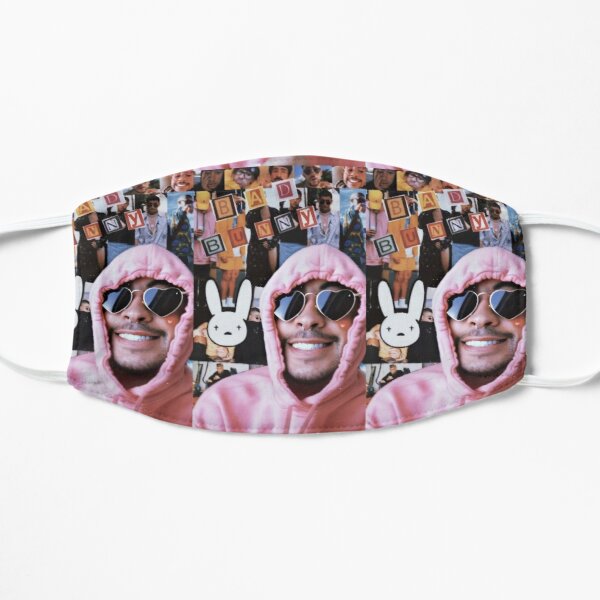 Bad bunny  Flat Mask RB3107 product Offical Bad Bunny Merch