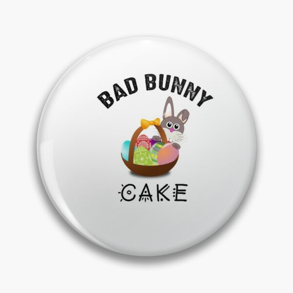 Bad Bunny Cake Pin RB3107 product Offical Bad Bunny Merch