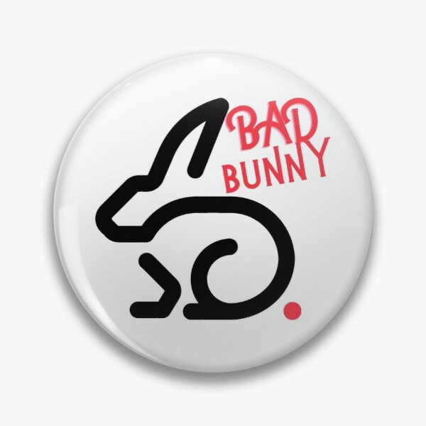 bad bunny 2021 new disegn tee Pin RB3107 product Offical Bad Bunny Merch