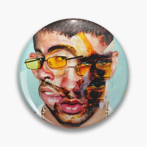Bad Bunny Pin RB3107 product Offical Bad Bunny Merch