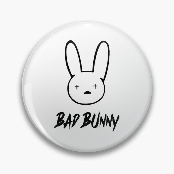 Bad Bunny Pin RB3107 product Offical Bad Bunny Merch