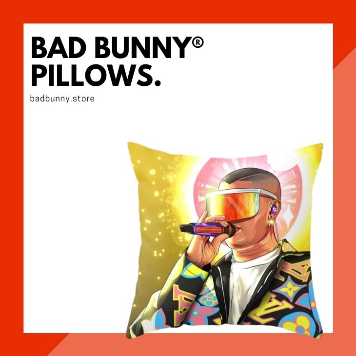 Bad Bunny Pillows