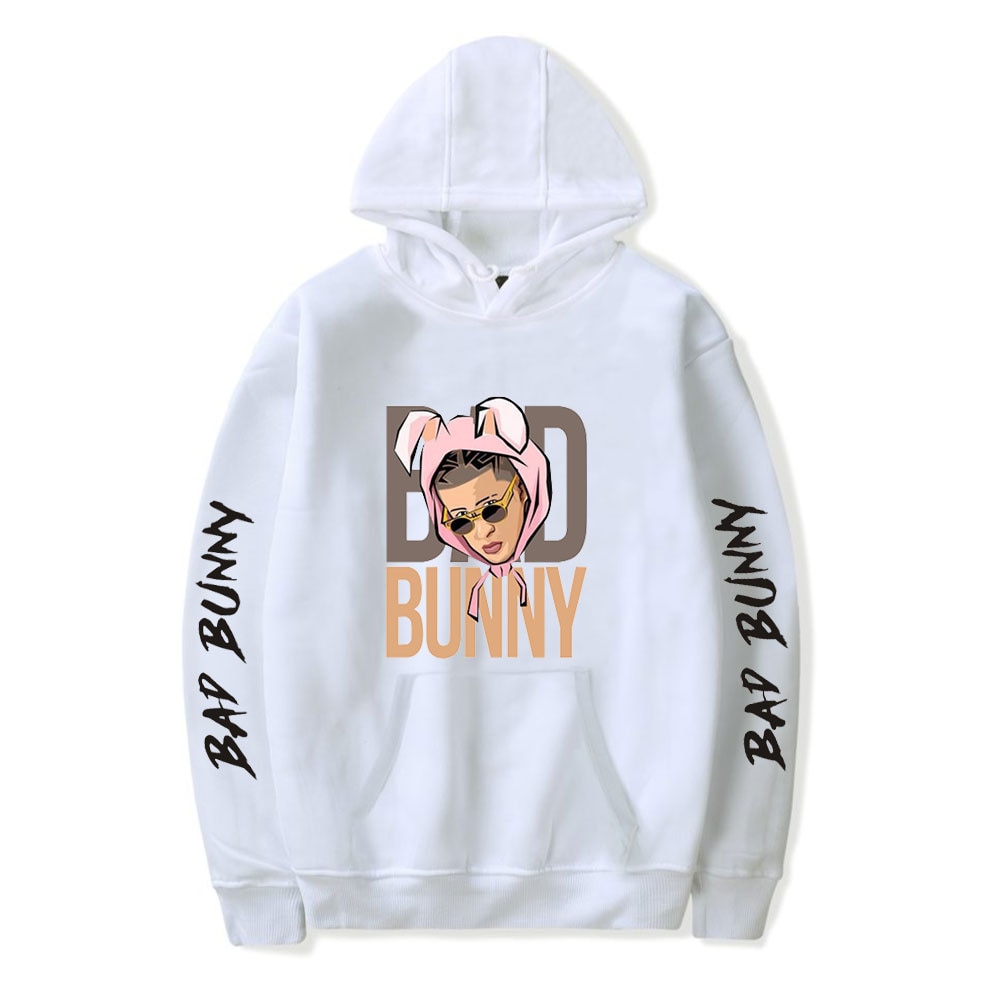 bad bunny pullover hoodie bbm0108 6195 - Bad Bunny Store