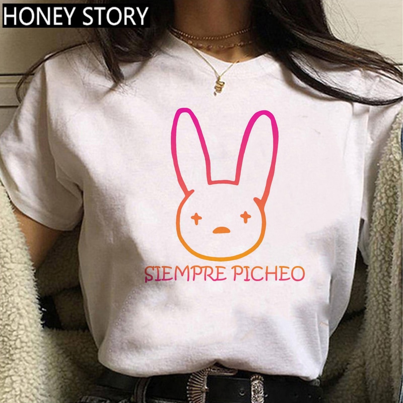 bad bunny siempre picheo t shirt bbm0108 4461 - Bad Bunny Store