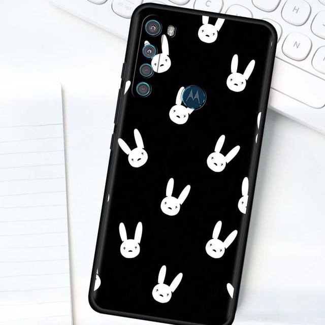 Anime Bad Bunny Case For Motorola G30 G9 G8 Play G60 G20 Edge 20 G50 One 10.jpg 640x640 10 - Bad Bunny Store