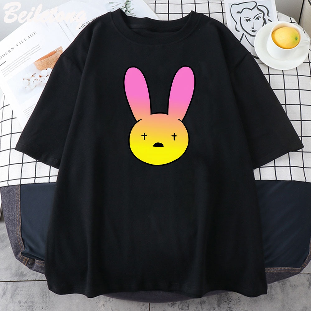Rapper Bad Bunny Basis Classic Men Women T Shirt Cool Harajuku Tshirts Cute Funny Tshirt 2022 - Bad Bunny Store